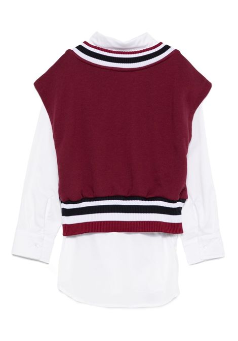 Top con logo MSGM KIDS | F5MSJGDR117MS054